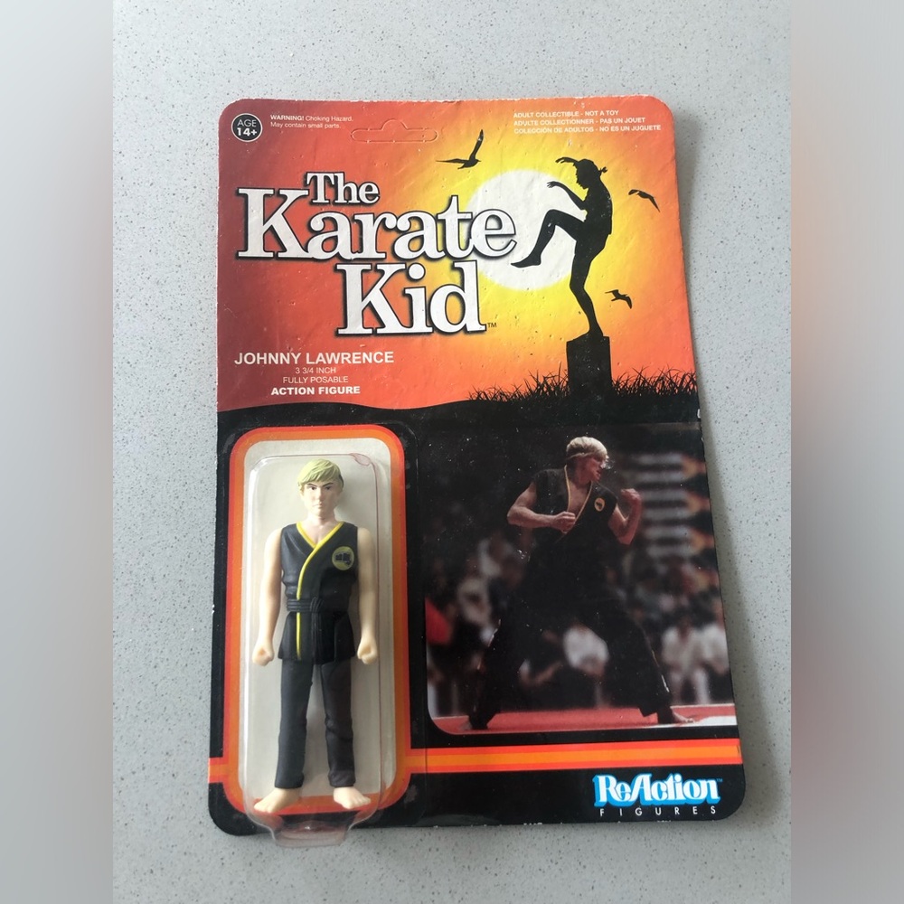 NWOT Karate Kid Johnny Lawrence Action Figure